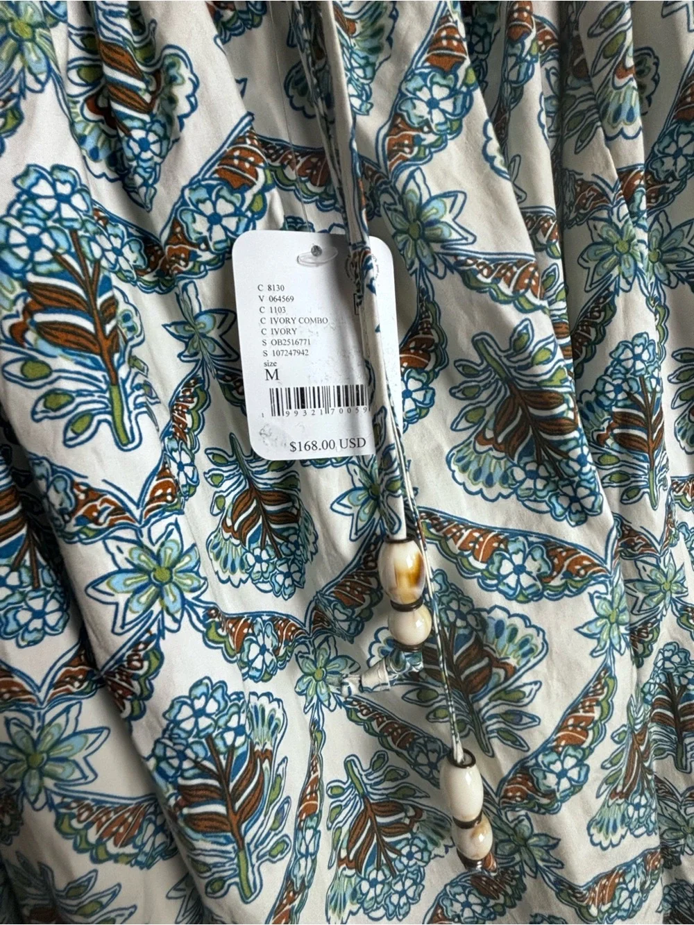 Free People Sorrento Stroll Print Maxi Dress Size Medium